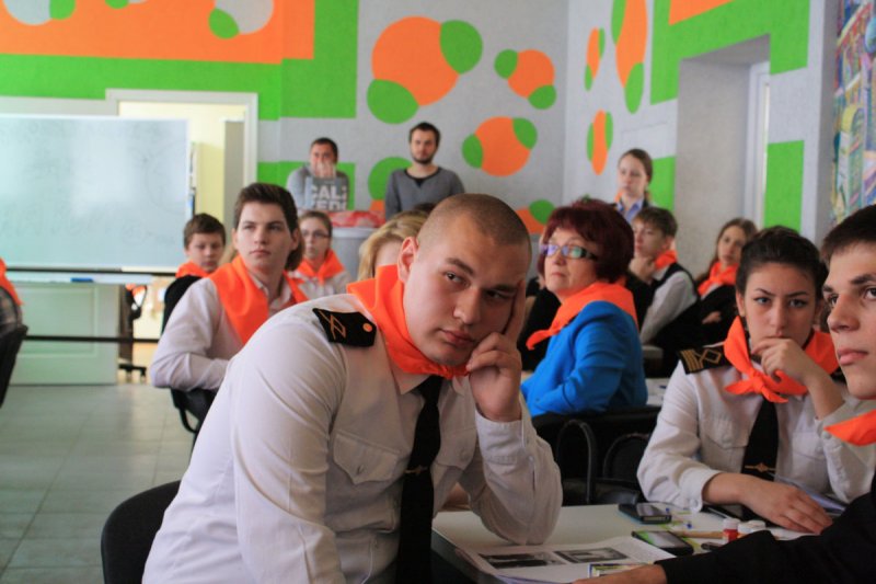 Фото к 63 калининградских школьника «улетели» на Марс