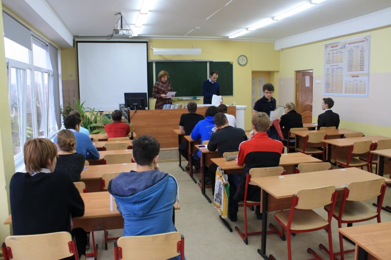 Фото к Калининградцы полюбили математику